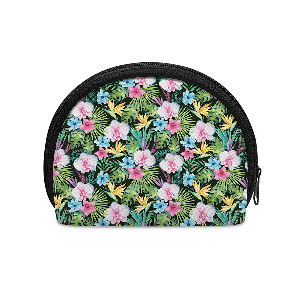 Vintage Tropical Jungle Hawaiian Print Coin Purse