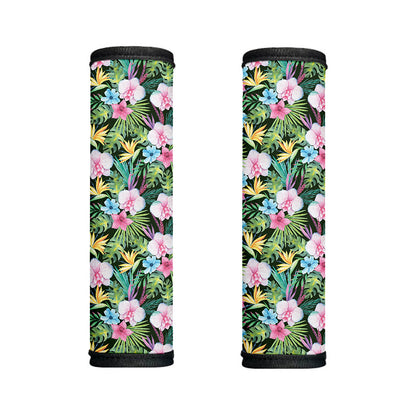 Vintage Tropical Jungle Hawaiian Print Handle Covers