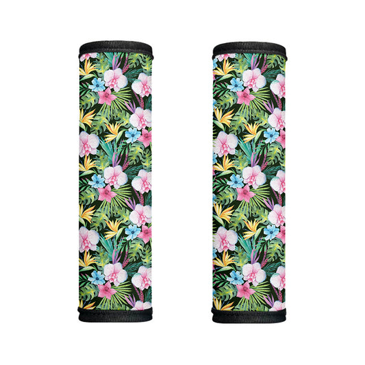 Vintage Tropical Jungle Hawaiian Print Handle Covers