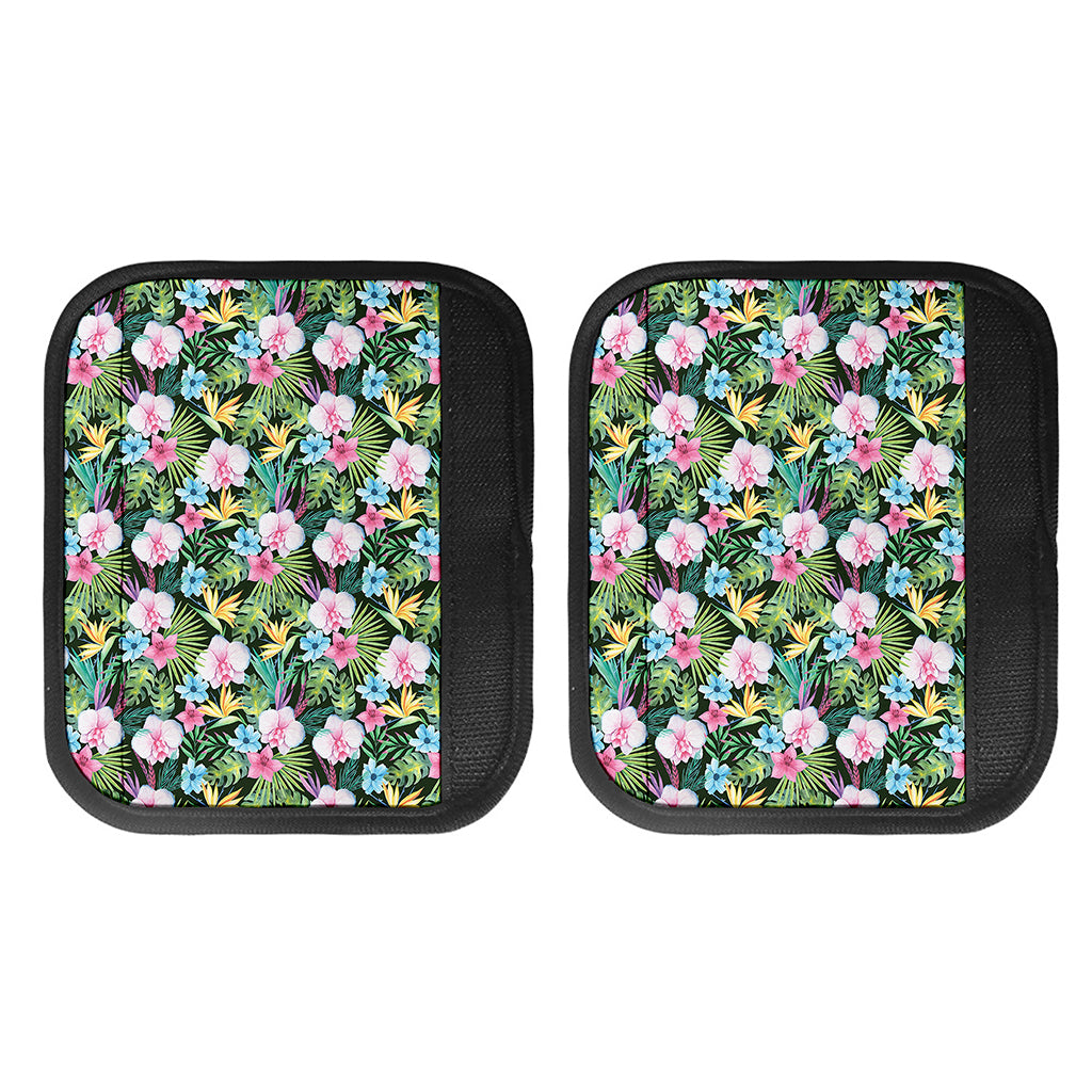 Vintage Tropical Jungle Hawaiian Print Handle Covers