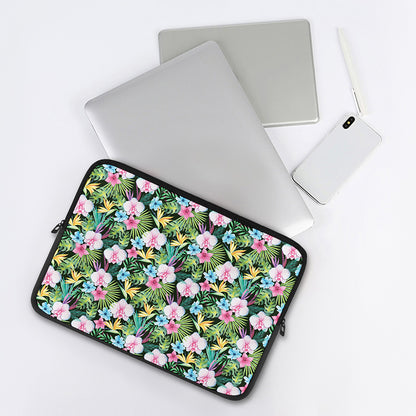 Vintage Tropical Jungle Hawaiian Print Laptop Sleeve