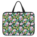 Vintage Tropical Jungle Hawaiian Print Laptop Sleeve With Handle