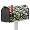 Vintage Tropical Jungle Hawaiian Print Mailbox Cover