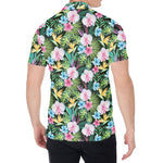 Vintage Tropical Jungle Hawaiian Print Men's Shirt
