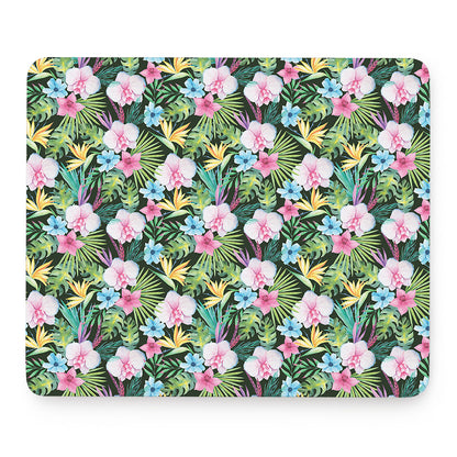 Vintage Tropical Jungle Hawaiian Print Mouse Pad