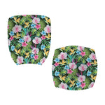 Vintage Tropical Jungle Hawaiian Print Office Chair Cover