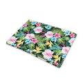 Vintage Tropical Jungle Hawaiian Print Pet Cooling Mat Cover