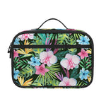 Vintage Tropical Jungle Hawaiian Print Portable Lunch Bag