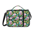 Vintage Tropical Jungle Hawaiian Print Shoulder Strap Bible Bag