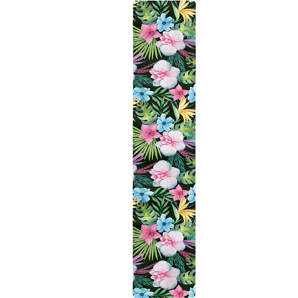 Vintage Tropical Jungle Hawaiian Print Table Runner