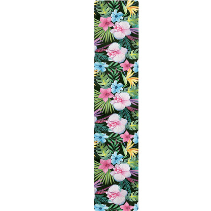 Vintage Tropical Jungle Hawaiian Print Table Runner