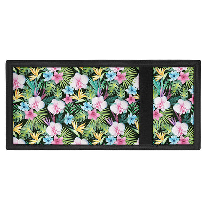 Vintage Tropical Jungle Hawaiian Print Trifold Wallet