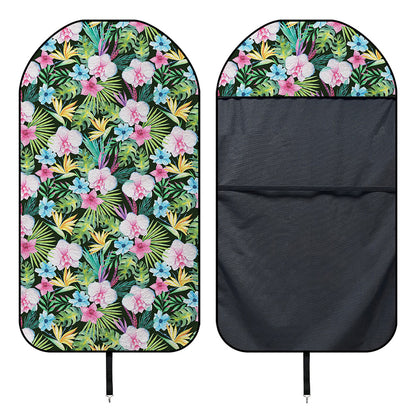 Vintage Tropical Jungle Hawaiian Print Waterproof Car Seat Cover