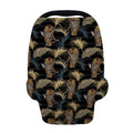 Vintage Tropical Tiger Pattern Print Baby Seat Cover