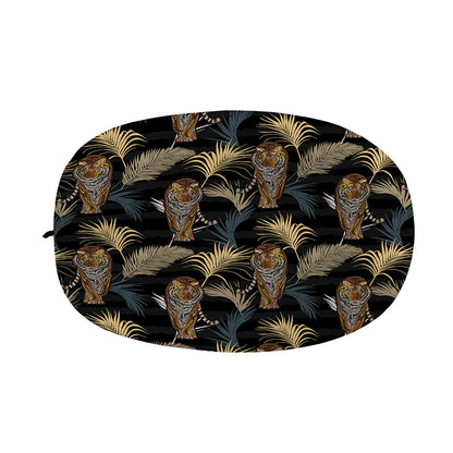 Vintage Tropical Tiger Pattern Print Car Side Mirror Covers