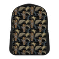 Vintage Tropical Tiger Pattern Print Casual Backpack