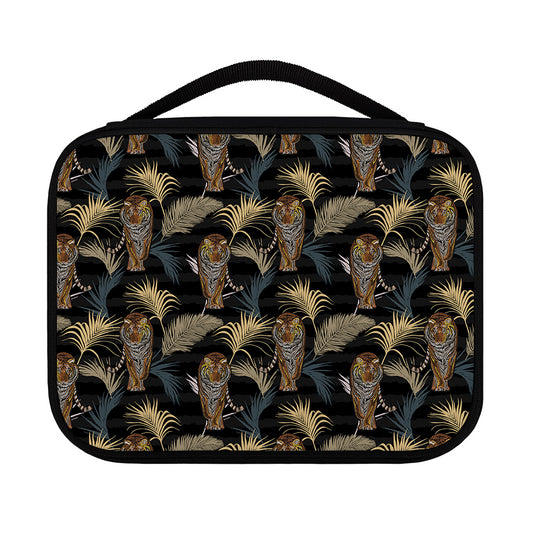 Vintage Tropical Tiger Pattern Print Classic Bible Case