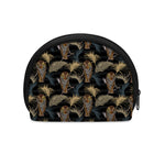 Vintage Tropical Tiger Pattern Print Coin Purse