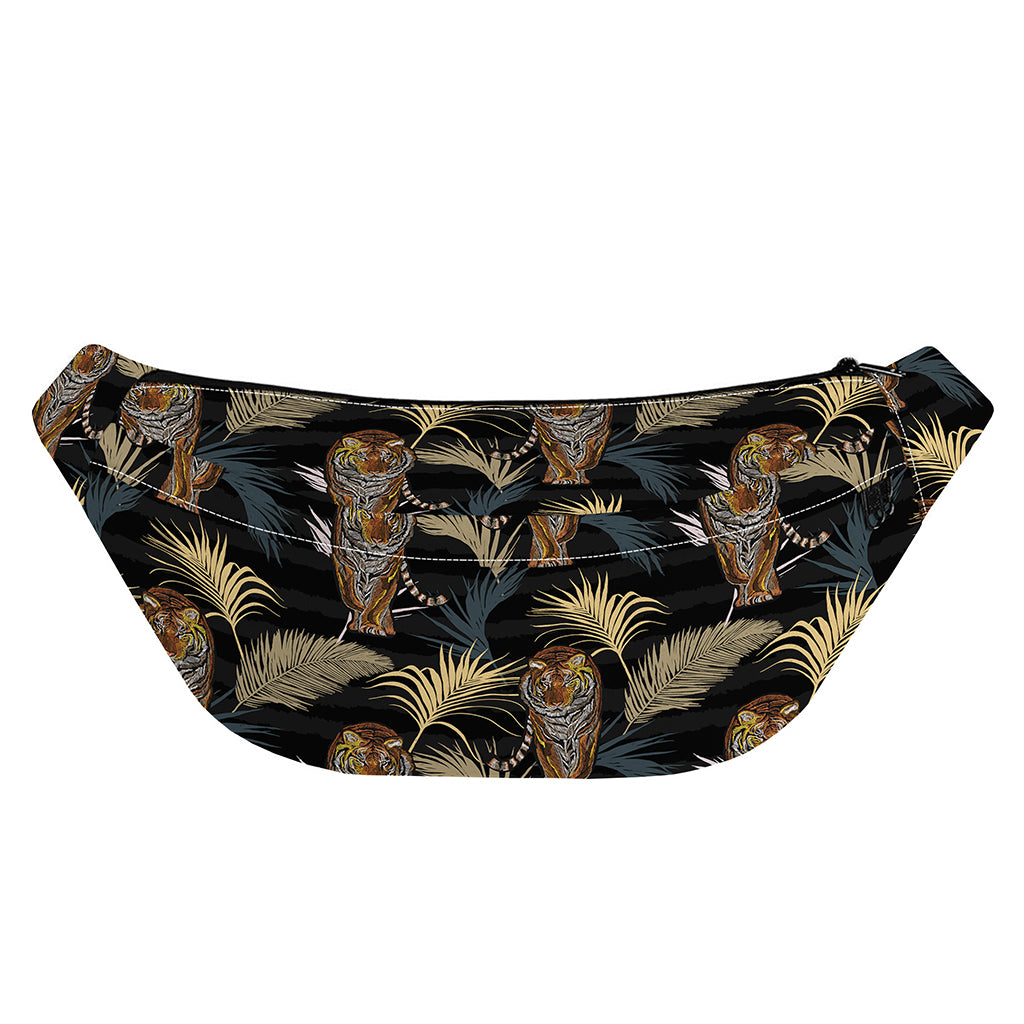 Vintage Tropical Tiger Pattern Print Fanny Pack