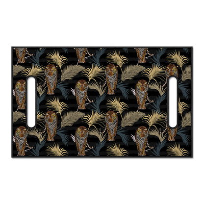 Vintage Tropical Tiger Pattern Print Golf Cart Seat Cover