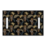 Vintage Tropical Tiger Pattern Print Golf Cart Seat Cover