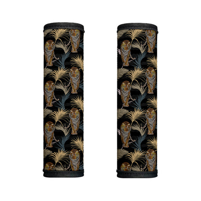 Vintage Tropical Tiger Pattern Print Handle Covers