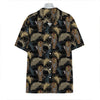 Vintage Tropical Tiger Pattern Print Hawaiian Shirt
