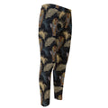 Vintage Tropical Tiger Pattern Print Men's Compression Pants