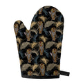 Vintage Tropical Tiger Pattern Print Single Oven Mitt