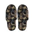 Vintage Tropical Tiger Pattern Print Slippers