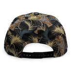 Vintage Tropical Tiger Pattern Print Snapback Cap