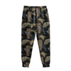 Vintage Tropical Tiger Pattern Print Sweatpants