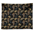 Vintage Tropical Tiger Pattern Print Tapestry
