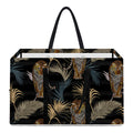 Vintage Tropical Tiger Pattern Print Utility Tote Bag