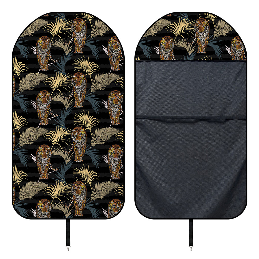 Vintage Tropical Tiger Pattern Print Waterproof Car Seat Cover
