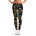 Vintage Tropical Tiger Pattern Print Women's Leggings
