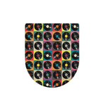 Vintage Vinyl Records Pattern Print Toilet Lid Cover