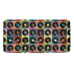 Vintage Vinyl Records Pattern Print Towel