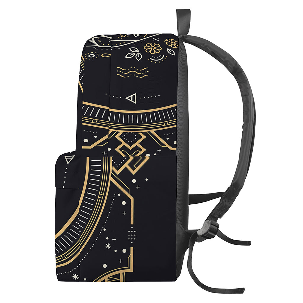 Vintage Virgo Zodiac Sign Print Backpack