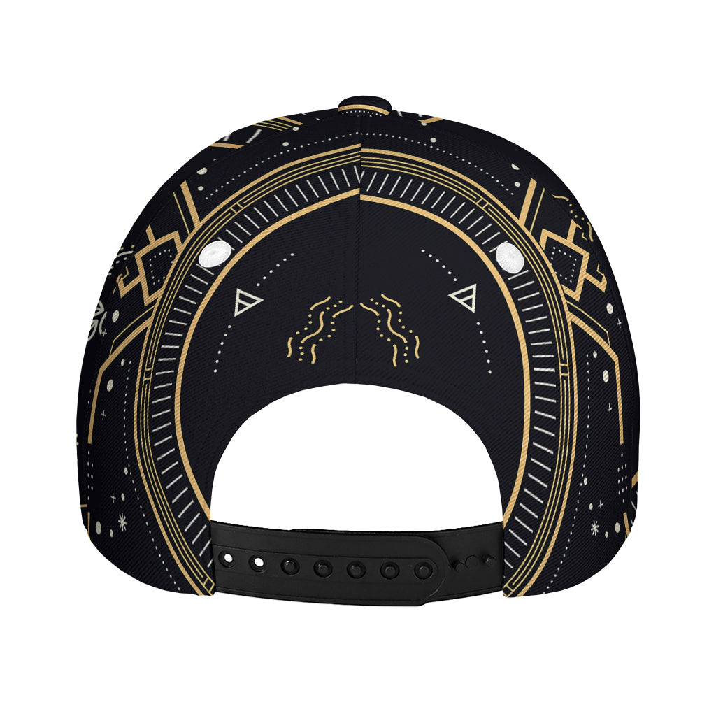 Vintage Virgo Zodiac Sign Print Baseball Cap