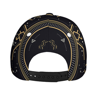 Vintage Virgo Zodiac Sign Print Baseball Cap
