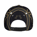 Vintage Virgo Zodiac Sign Print Baseball Cap