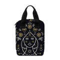 Vintage Virgo Zodiac Sign Print Bible Tote Bag