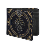 Vintage Virgo Zodiac Sign Print Bifold Wallet