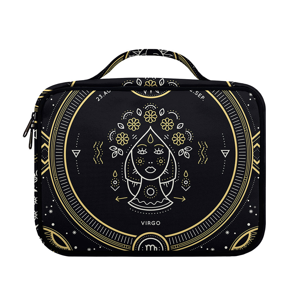 Vintage Virgo Zodiac Sign Print Briefcase Bible Bag