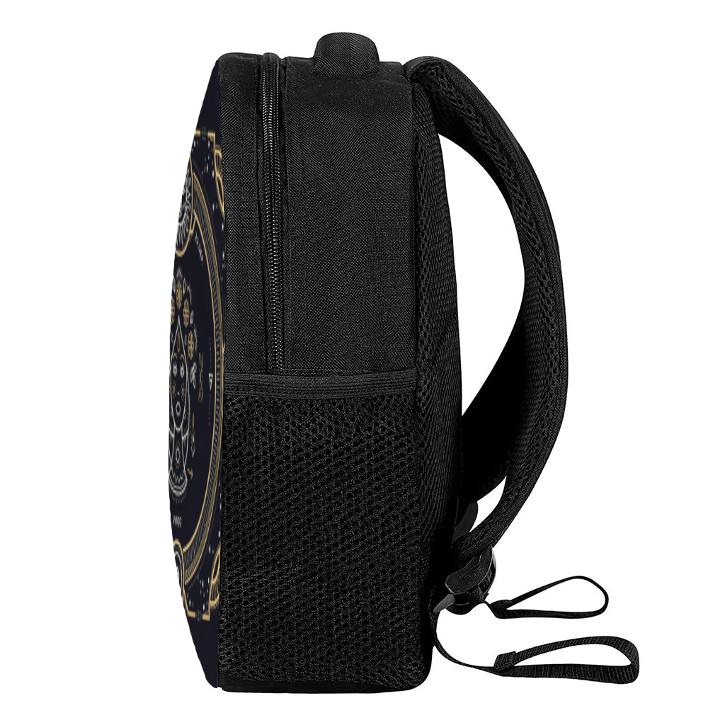 Vintage Virgo Zodiac Sign Print Casual Backpack