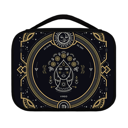 Vintage Virgo Zodiac Sign Print Classic Bible Case