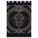 Vintage Virgo Zodiac Sign Print Curtain