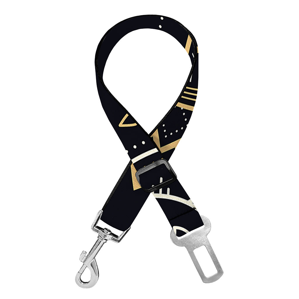 Vintage Virgo Zodiac Sign Print Dog Seat Belt