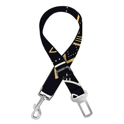 Vintage Virgo Zodiac Sign Print Dog Seat Belt